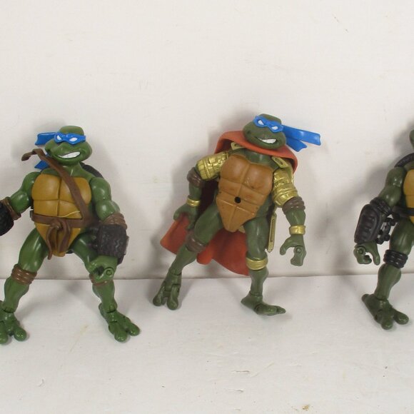 2002 TMNT SWAT Van Battle Shell Vehicle with 4 Teenage Mutant Ninja Turtles figu - Picture 12 of 12